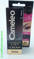 Delia profesionln barva na obo a asy krm ern 30 ml