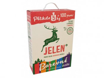 Jelen prac prek na barevn prdlo 5 kg