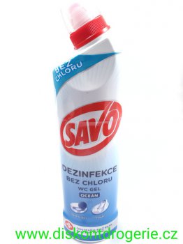 Savo WC Ocen gel istc prostedek 750 ml