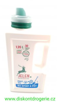 Jelen Sport tekut prac prostedek na sportovn a funkn prdlo 30 dvek 1,35 l