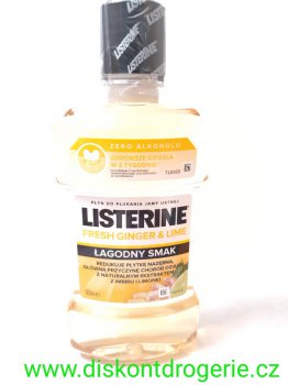 Listerine Fresh Ginger & Lime Zero Alcohol 500 ml