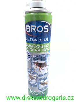 BROS Zelen SLA PARALYZUJC SPREJ NA HMYZ 300ML