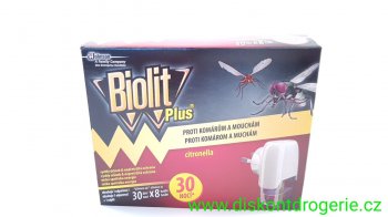 Biolit Plus elektrick odpaova proti mouchm a komrm 45 noc