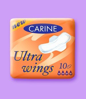 VLOKY CARINE ULTRA WINGS PLUS 10KS