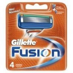 Gillette Fusion nhradn hlavice 4 ks