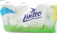 Toaletní papír LINTEO CLASSIC 2 vrstvý 8rolí