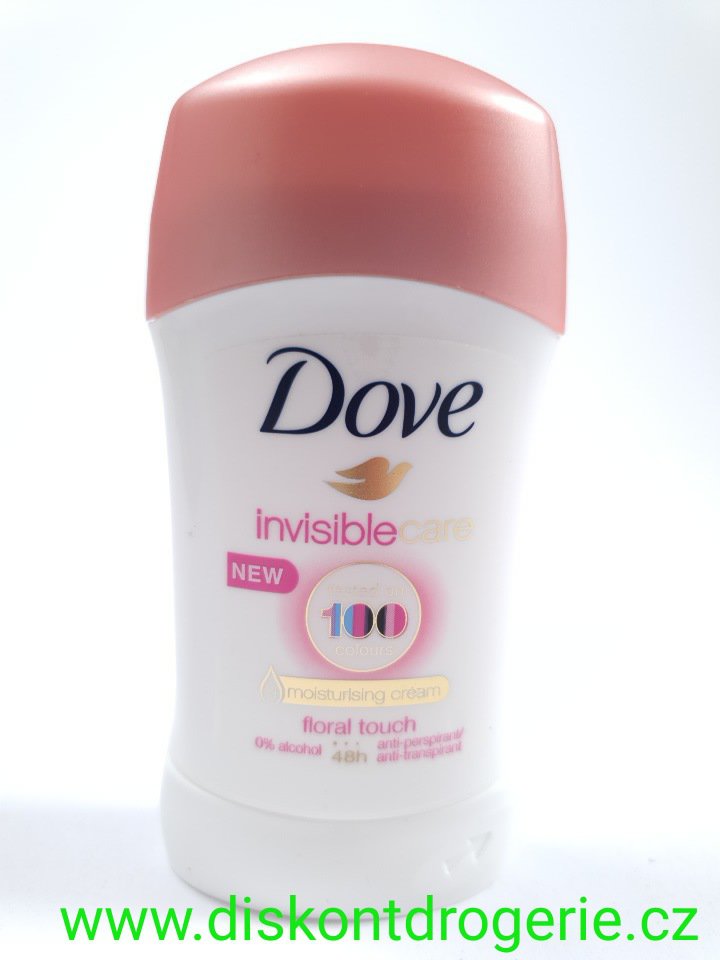 DOVE DEO STICK INVISIBLE DRY floral 40ml Drogerie, parfémy, BIO produkty