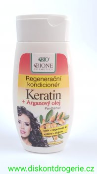 BC Bione Cosmetics Keratin Arganov olej Regeneran Conditioner 250 ml