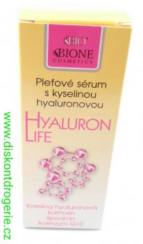 BC Bione Cosmetics Hyaluron Life s kyselinou hyaluronovou Pleov srum 40 ml