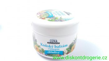 Luna Natural kosk balzm s konopm chladiv 300 ml