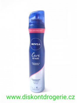 NIVEA LAK na vlasy care & hold 250 ml