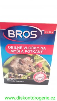 Bros Na myi a potkany obiln vloky 5 x 20 g