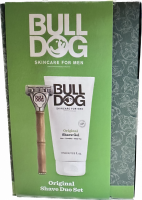 Bulldog drkov kazeta Holc strojek Solingen  + balzm po holen 175 ml