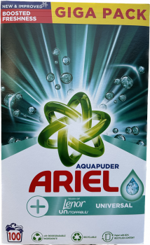 Ariel prek na pran touch of lenor 5,5kg 100 pracch dvek