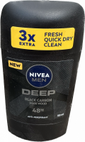 Nivea men deo stick deep black carbon 50 ml