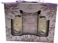 Bohemia Cosmetics kazeta BC610011 levandule sprchový gel 100 ml + 100 g mýdlo  + 100 ml šampon