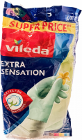 Vileda Extra Sensation rukavice pro domcnost L - velk