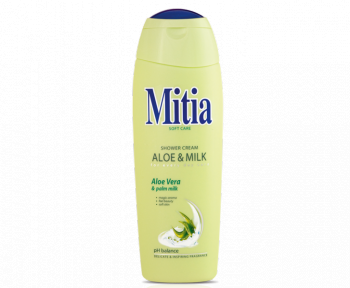 Mitia Aloe & Milk krmov sprchov gel s extraktem z Aloe Vera 400ml