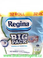 Toaletn papr Regina Big Pack 32 rol 3 - vrstv s vn hemnku