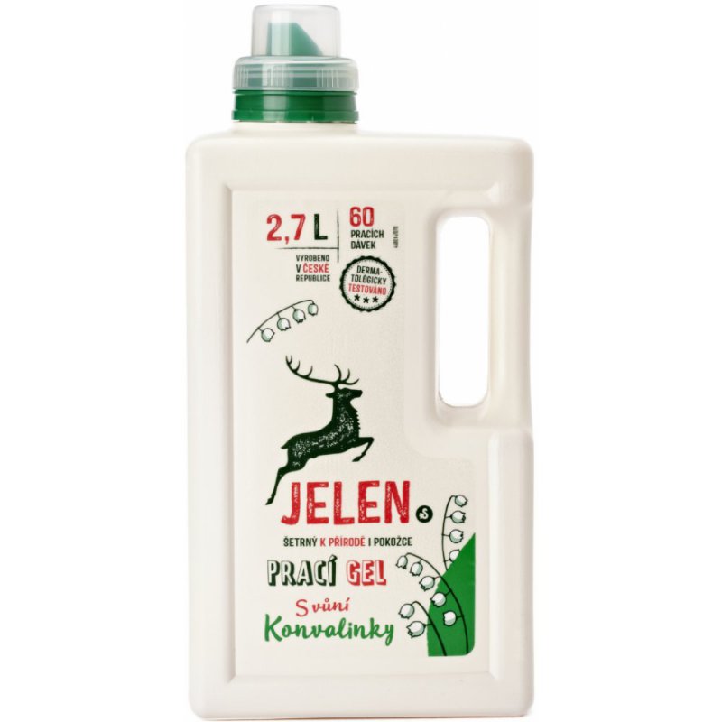 Jelen prací gel s vůní Konvalinky 2,7 l