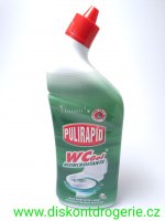 PULIRAPID WC GEL 750ML   ukonena vroba nahrazeno gel Pratic obj. kod: 0810EM