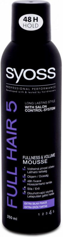 Syoss pěnové tužidlo Full Hair 5 250 ml