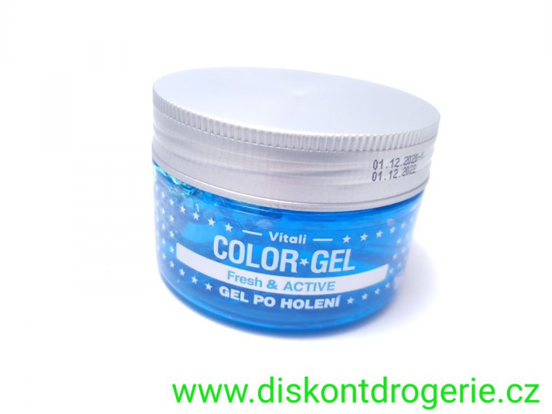 Color gel Vitali Fresh &amp; Active gel po holení 190 ml