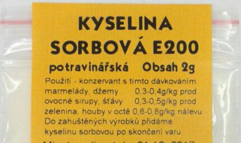 KYSELINA SORBOV 2G