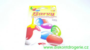 Velikonon BARVY NA VEJCE 5x5G Aroco