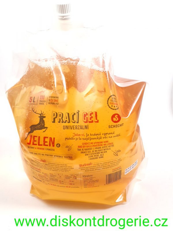 JELEN GEL 5L uni 111 pracích dávek