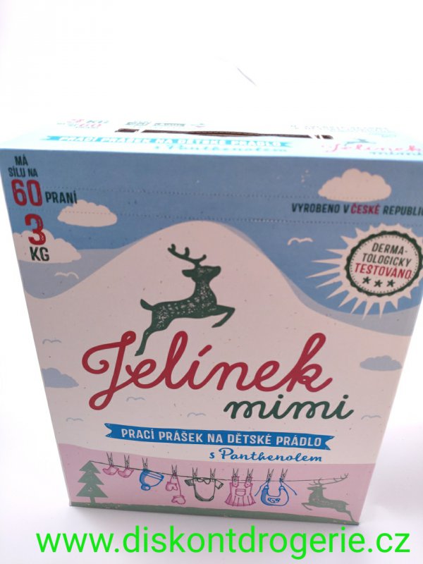 Jelínek mimi prací prášek 3 kg