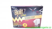 Biolit Plus elektrick odpaova s vn citronelly proti komrm a mouchm 45 noc 31 ml