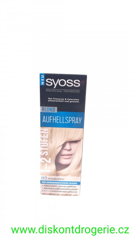 SYOSS Zesvětlující sprej H3 125ml o 1 - 2 odstíny