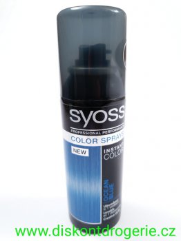 SYOSS Instant Color doasn barevn sprej 120ML OCEAN BLUE