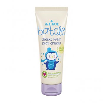 BATOLE dtsk krm proti chladu s olivovm olejem 75 ml