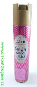 Lybar Mega siln tuc lak na vlasy 250 ml