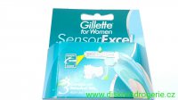 GILLETTE SENSOR WOMAN nhradn hlavice 3KS