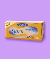 TAMPONY CARINE SUPER 16KS