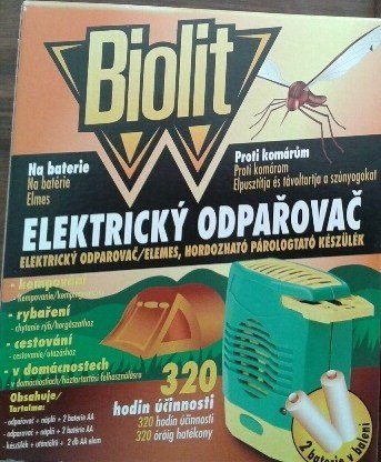 Elektrický odpařovač proti komárům