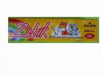 Alpa Zubk dtsk zubn pasta 60 g