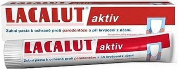 Lacalut zubn pasta aktiv 75 ml pozor baleno jako duopack cena za 1ks