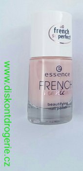 ESSENCE LAK NA NEHTYfrench manicure 01