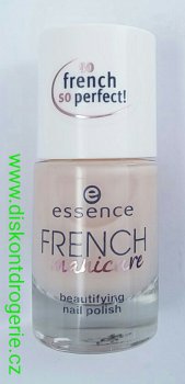 ESSENCE LAK NA NEHTYfrench manicure 02