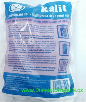 Kalit tabletov sl proti vodnmu kamenu 1 kg