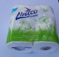 Toaletn papr Linteo Classic 4KS 2-Vrstv BL 15m/role