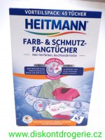 Heitmann utěrky protect color 45ks dovoz Německo