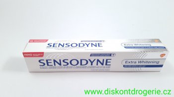 Sensodyne Extra Whitening zubn pasta s fluoridem 75 ml