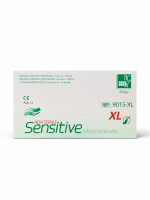 Rukavice latex Dona sensitive 10XL b�l� pudrovan�