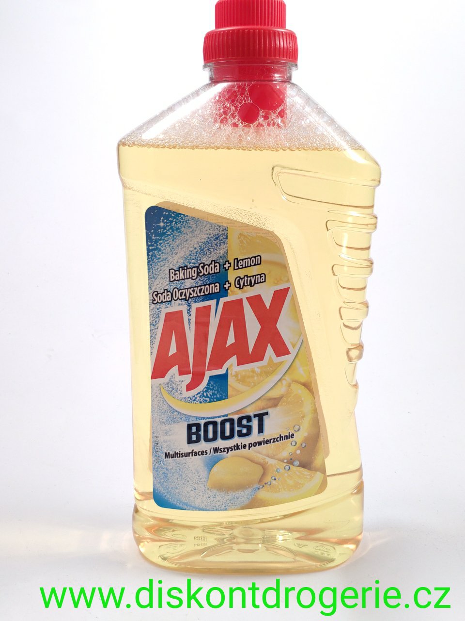 Ajax Boost Baking Soda a Lemon univerzální čisticí prostředek 1 l