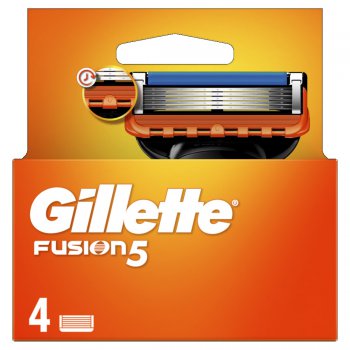 Gillette Fusion nhradn hlavice 4 ks